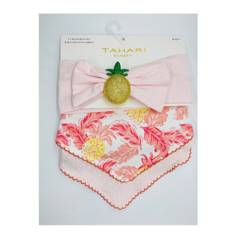 New Tahari bib & headband set